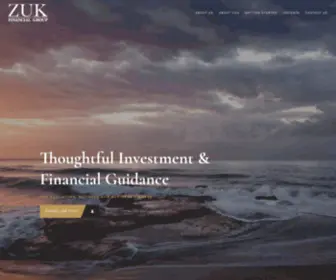 Zukfinancial.com(Washington CERTIFIED FINANCIAL PLANNER) Screenshot