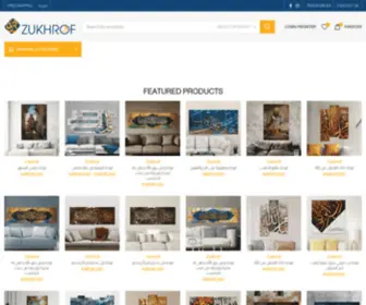 Zukhrof.net(Zukhrof) Screenshot