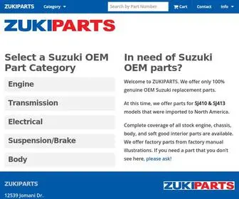 Zukiparts.com(Test Page for & InterWorx) Screenshot