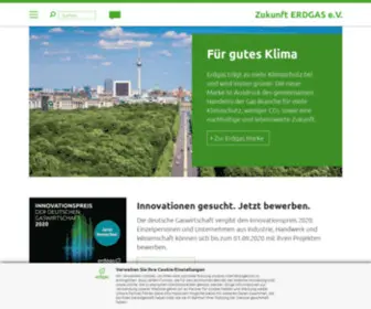 Zukunft-Erdgas.info(Zukunft ERDGAS e.V) Screenshot