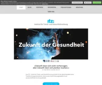Zukunftpassiert.de(Und Zukunftsforschung) Screenshot
