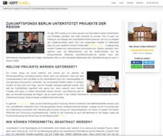 Zukunftsfonds-Berlin.de(Zukunftsfonds) Screenshot