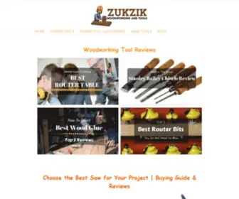 ZukZik.com(A Leading Resource for DIY Hobbyist & Professional Woodworker) Screenshot