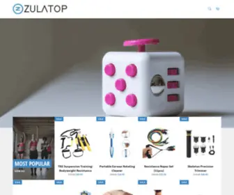 Zulatop.com(Innovative products) Screenshot