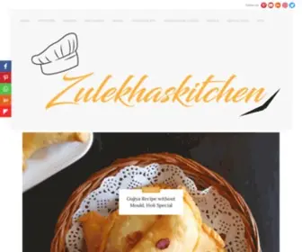 Zulekhaskitchen.com(Indian Recipes) Screenshot