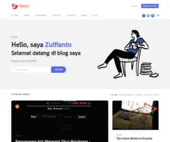 Zulfianto.com(Internet Marketing) Screenshot