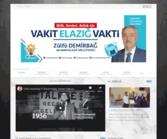 Zulfudemirbag.com.tr(ZÜLFÜ DEMİRBAĞ) Screenshot