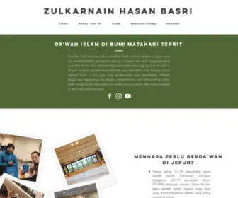 Zulkarnain-HB.com(Zulkarnain Hasan Basri) Screenshot