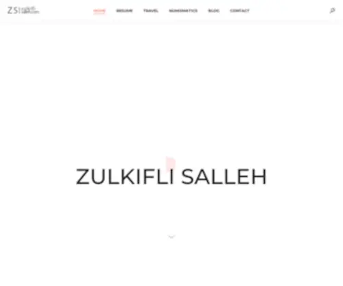 Zulkiflisalleh.com(Zulkiflisalleh) Screenshot