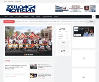 Zuloaganoticias.com(Zuloaga Noticias en BCS) Screenshot