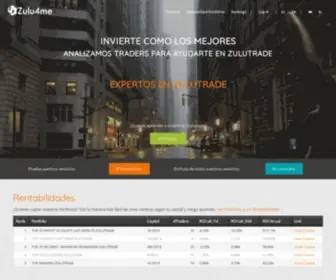 Zulu4ME.com(Zulu4me, Zulutrade Experts) Screenshot