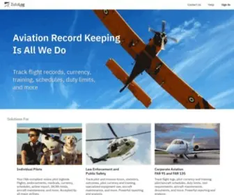 Zululog.com(Online Pilot Logbook) Screenshot