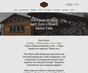 Zulusgames.com(Your local game store (LGS)) Screenshot