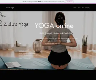 Zulusyoga.com(Zulu’s Yoga) Screenshot