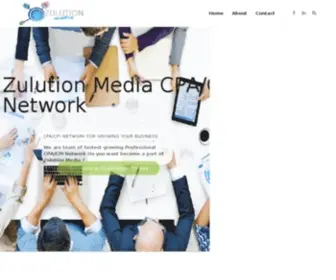 Zulutionmedia.com(Zulutionmedia) Screenshot