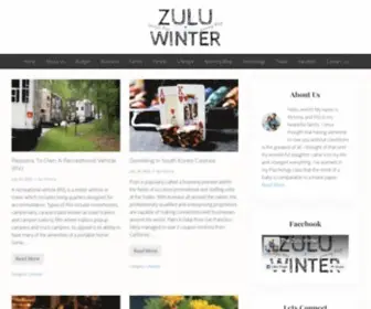 Zuluwinter.com(Just another WordPress site) Screenshot