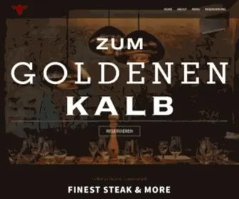 Zum-Goldenen-Kalb.de(Zum Goldenen Kalb) Screenshot