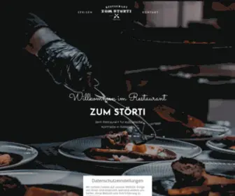 Zum-Stoerti.de(Willkommen im Restaurant "Zum Störti") Screenshot