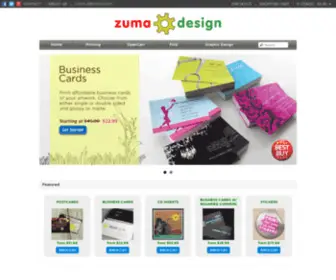 Zuma-Design.com(Zuma Design) Screenshot