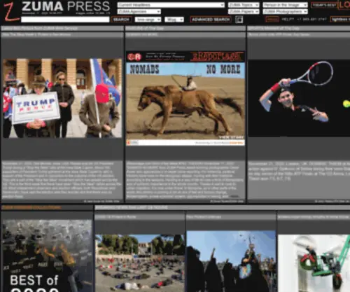 Zumapresswireservice.com(ZUMA Press) Screenshot