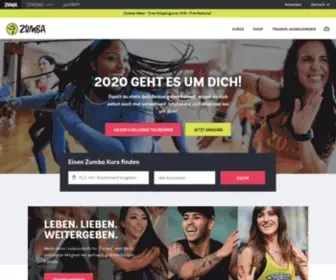 Zumba.de(Zumba Fitness) Screenshot