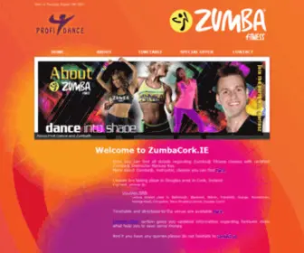 Zumbacork.ie(Ballincollig) Screenshot