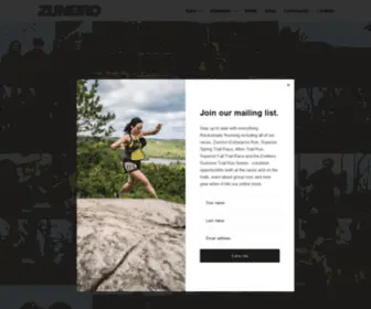 Zumbroendurancerun.com(Zumbro Endurance Run) Screenshot