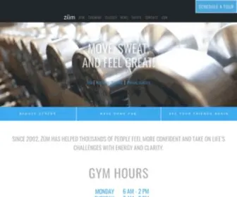 Zumfitness.com(Zum Fitness) Screenshot