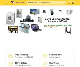 ZumGlobal.com.ng(Zum Global) Screenshot