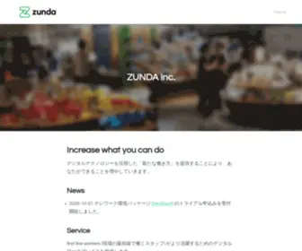 Zunda.co.jp(ZUNDA Inc) Screenshot