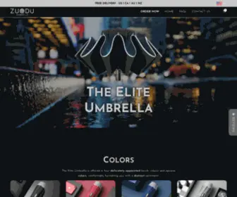 Zuodu-Umbrella.com(ZUODU Umbrella) Screenshot
