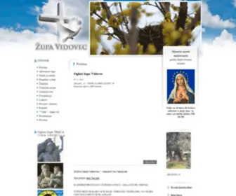 Zupa-Vidovec.hr(Župa Vidovec) Screenshot