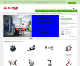 Zupan.si(ZUPAN Sprayers) Screenshot