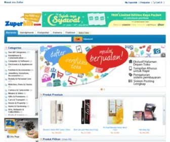 Zuperklik.com(Online Shopping & Marketplace in Indonesia) Screenshot