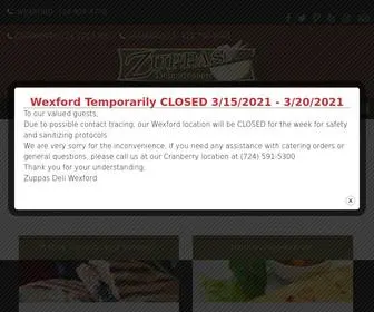 Zuppasdeli.com(Zuppas Delicatessen) Screenshot