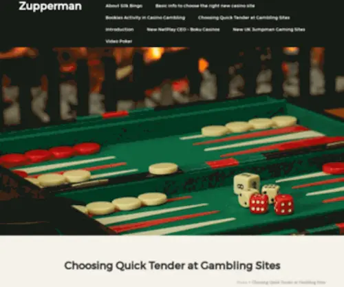 Zupperman.com(Zupperman) Screenshot