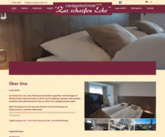 Zur-Scharfen-Ecke.com(Hotel Hildesheim) Screenshot