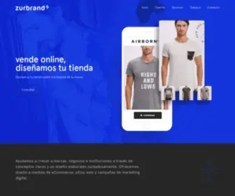 Zurbrand.com(Diseño y Marketing Digital) Screenshot