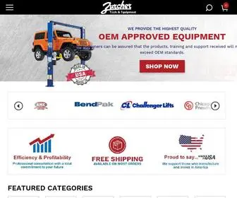 Zurcherequipment.com(Garage Shop Equipment & Supplies) Screenshot