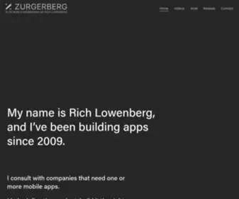 Zurgerberg.com(Zurgerberg Inc) Screenshot