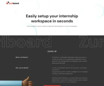 Zuriboard.com(ZuriBoard) Screenshot