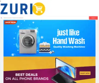 Zuricart.com(Online Shopping Site Kenya) Screenshot