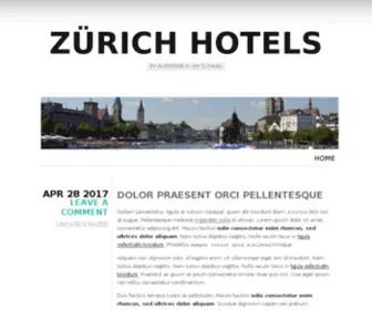 Zurichhotelsweb.com(Zurich Hotels) Screenshot