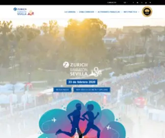 Zurichmaratonsevilla.es(La maraton de españa) Screenshot