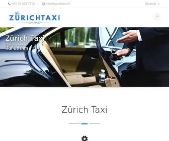 Zurichtaxi.ch(Zurichtaxi) Screenshot