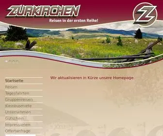 Zurkirchen-Reisen.ch(Zurkirchen Reisen GmbH) Screenshot