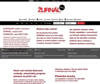 Zurnalmag.cz(Kulturní a společenský magazín ŽURNÁL) Screenshot