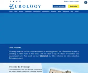 Zurology.com(Z Urology) Screenshot