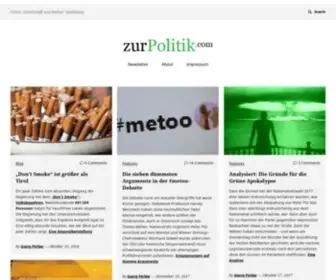 Zurpolitik.com(Unabhänig) Screenshot