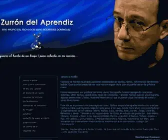 Zurrondelaprendiz.com(Sitio propio del trovador Silvio Rodr) Screenshot